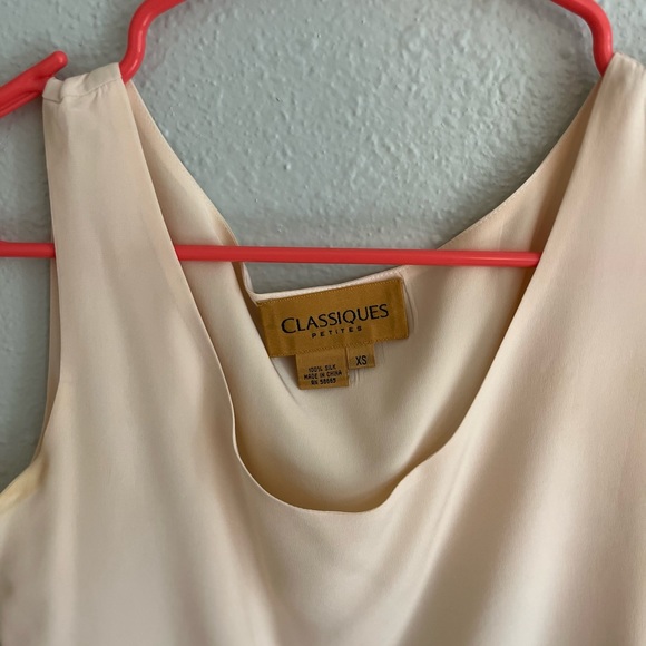 Classiques Entier pale pink silk tank - Picture 4 of 4